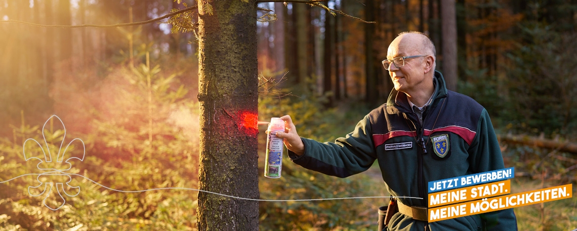 Forstwirtinnen / Forstwirte (w/m/d) für den Wiesbadener Stadtwald, 1. Bild
